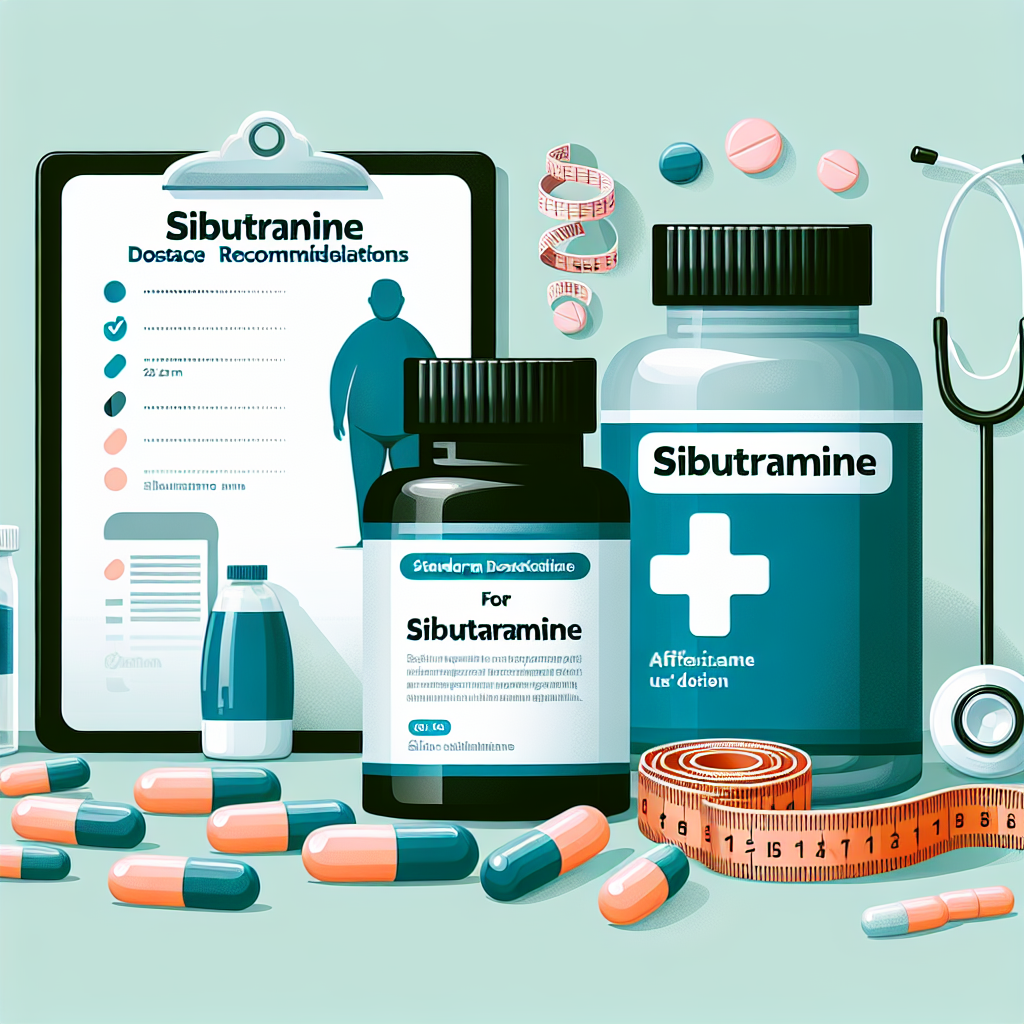 Dosierungsempfehlungen für übergewichtige Patienten: Wie Sibutramine effektiv eingesetzt wird.