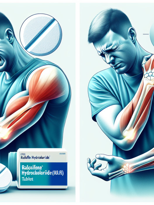 Anwendung von Raloxifenhydrochlorid zur Linderung von Muskelschmerzen