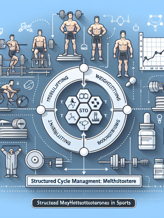 Strukturierte Zyklusführung mit Methyltestosterone im Sport.