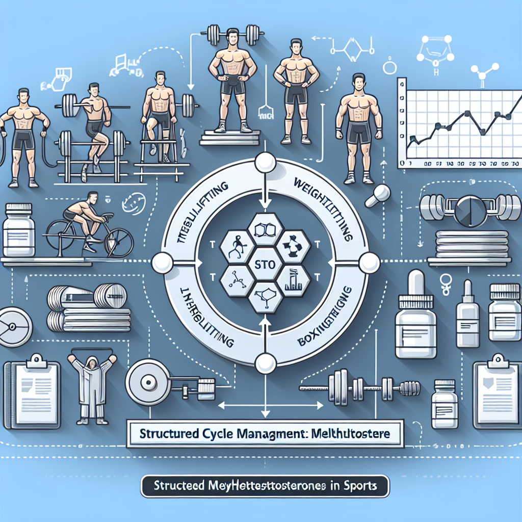 Strukturierte Zyklusführung mit Methyltestosterone im Sport.