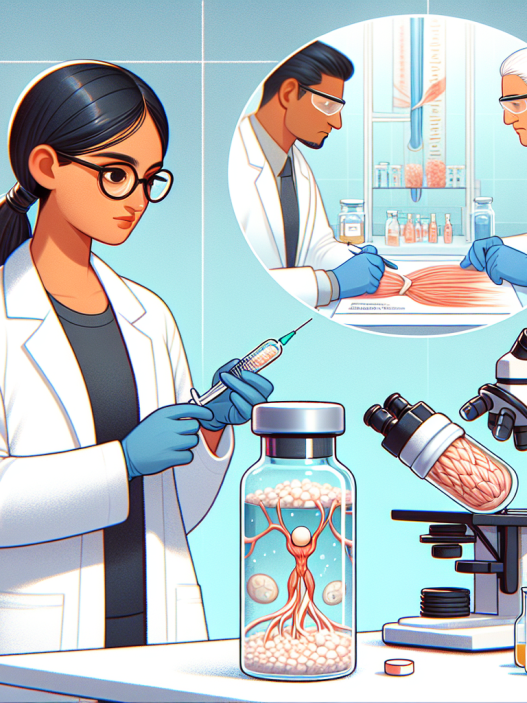 Unterstützung bei der Behandlung von Muskelschwäche bei chronischen Erkrankungen durch Peptide