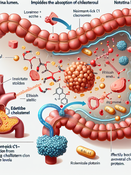 Wie Ezetimib die Cholesterinaufnahme blockiert