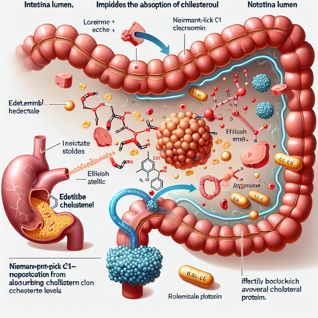 Wie Ezetimib die Cholesterinaufnahme blockiert