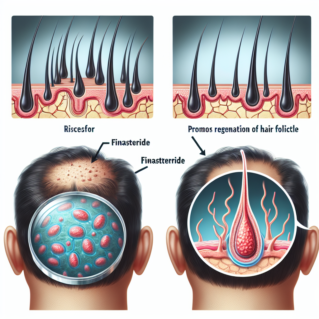Wie Finasterid die Regeneration der Haarfollikel fördert