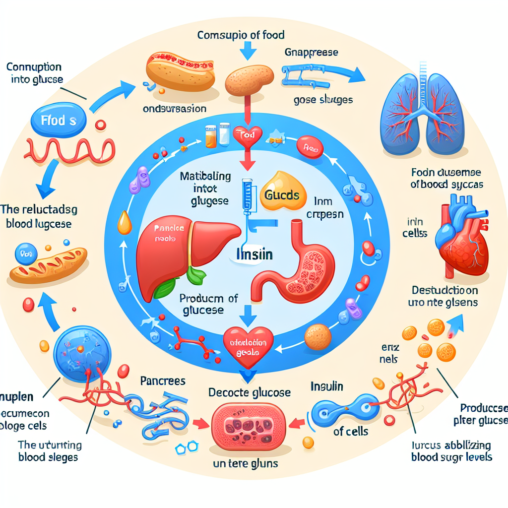 Wie Insulin die Blutzuckerregulation beeinflusst