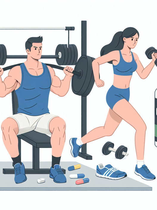 Kraftsport und Ausdauersport kombinieren unter Einnahme von Testosteron propionat